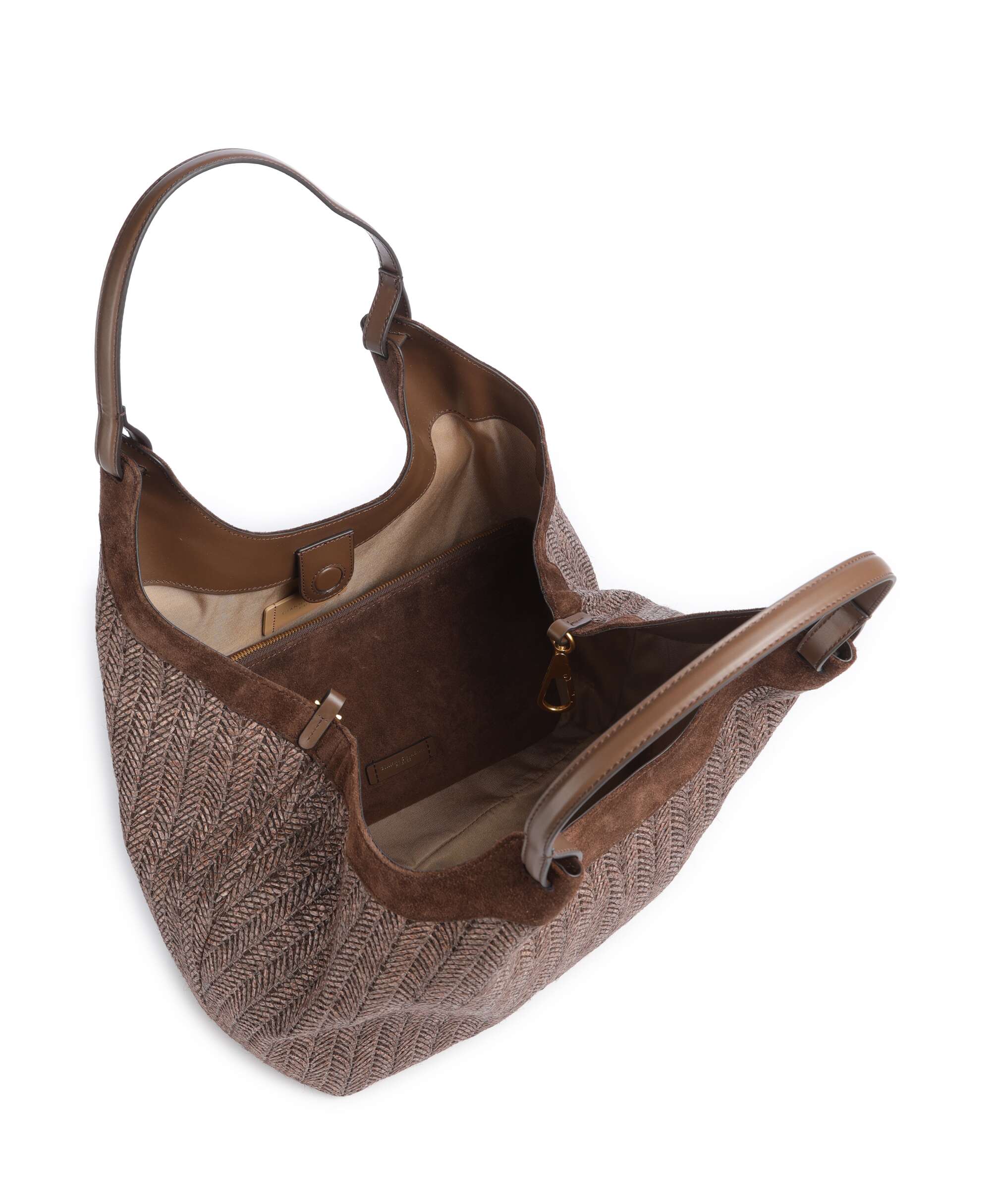 Gianni Chiarini Dua L Hobo bag choco
