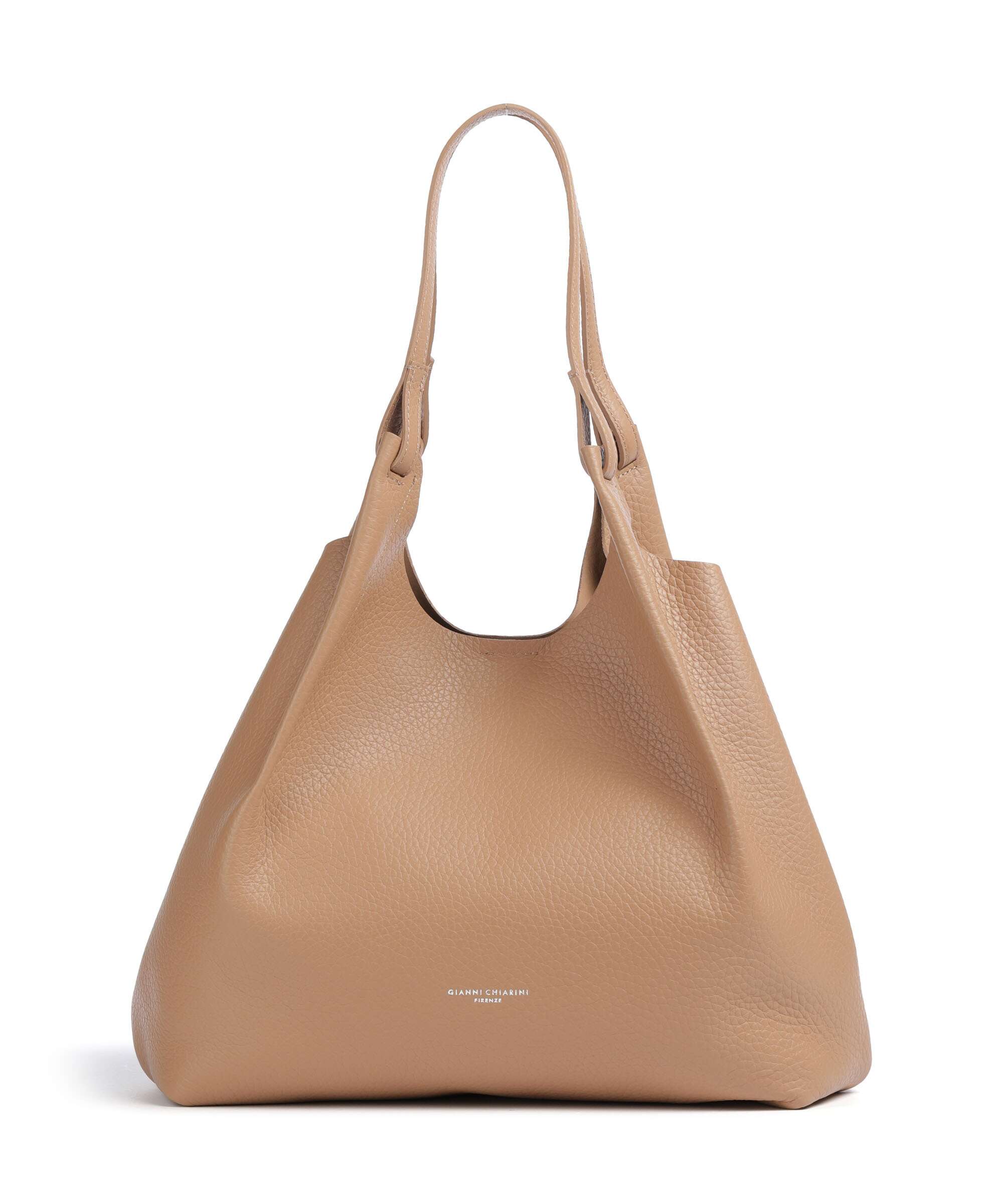 Gianni Chiarini Dua Hobo bag clay