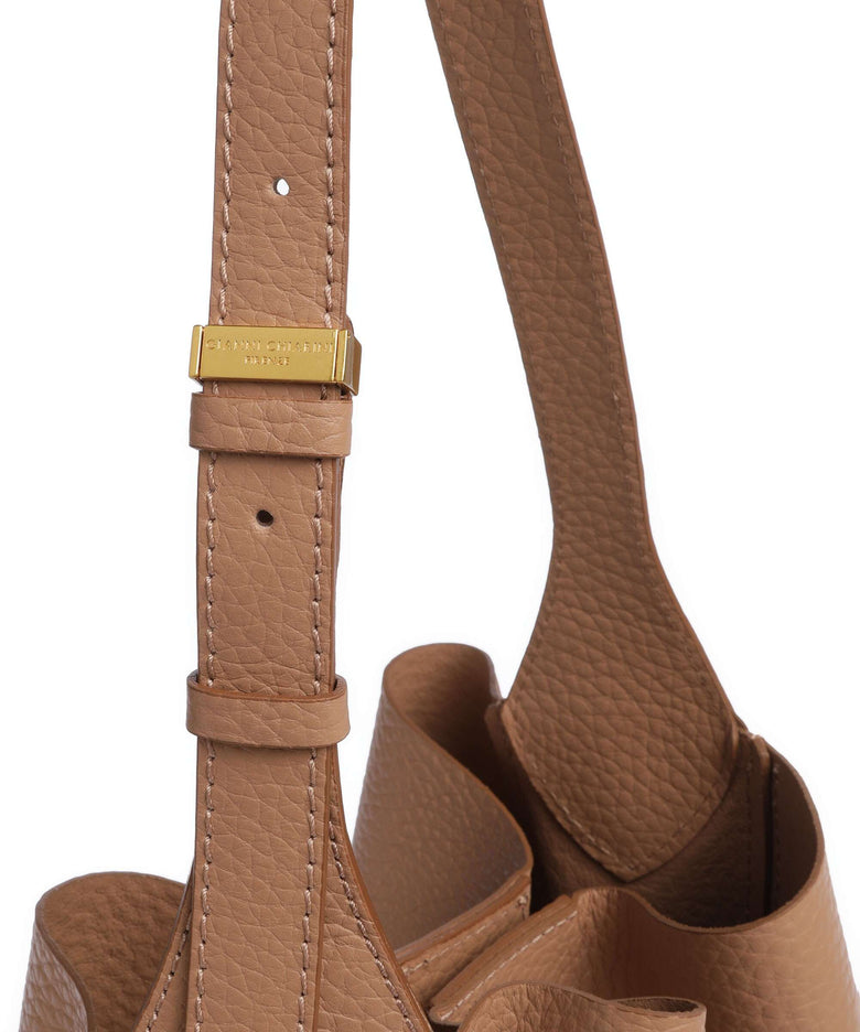 Gianni Chiarini Sienna Bucket bag clay