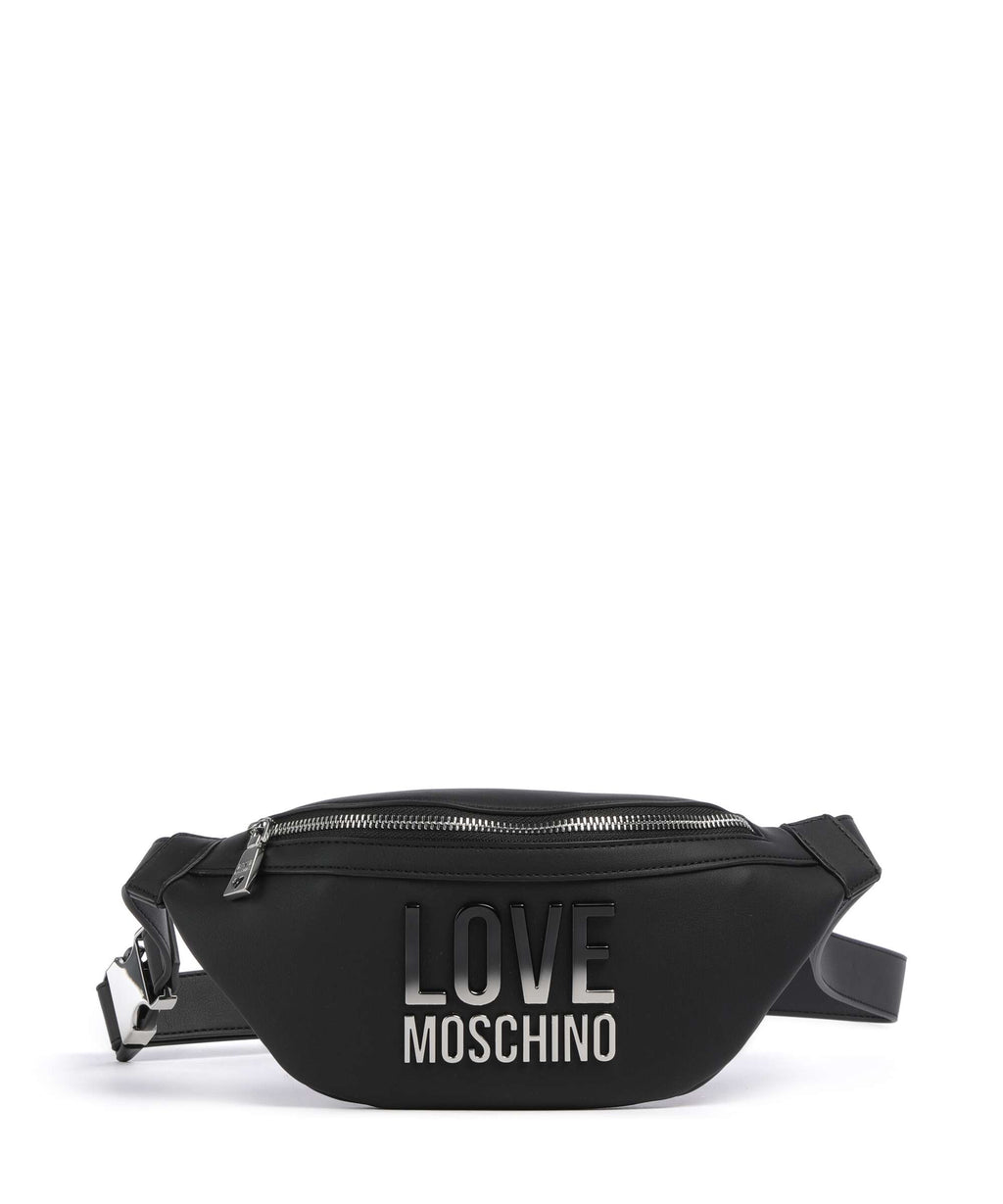Love Moschino Prism Fanny pack nero