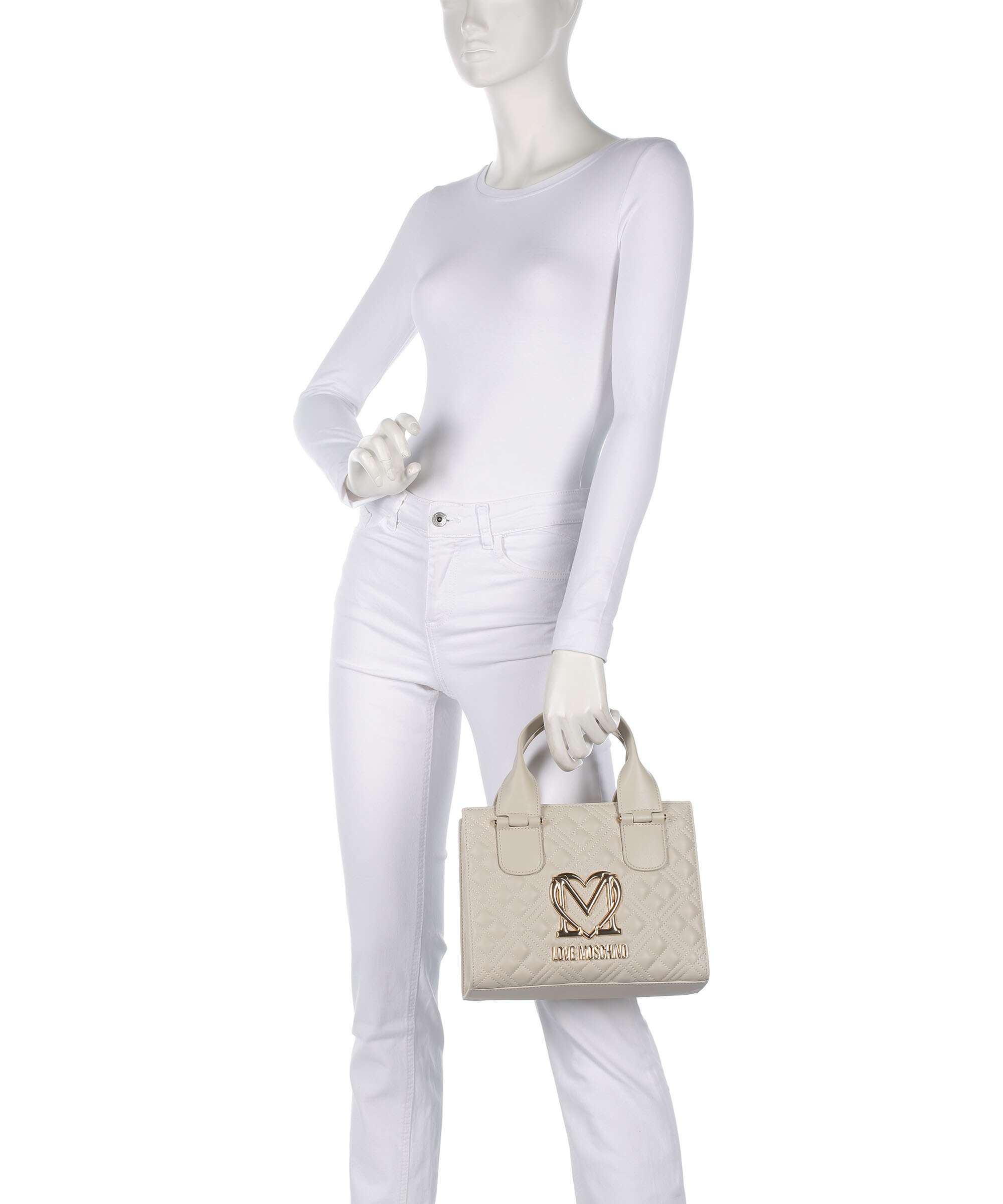 Love Moschino Allure Handbag avorio