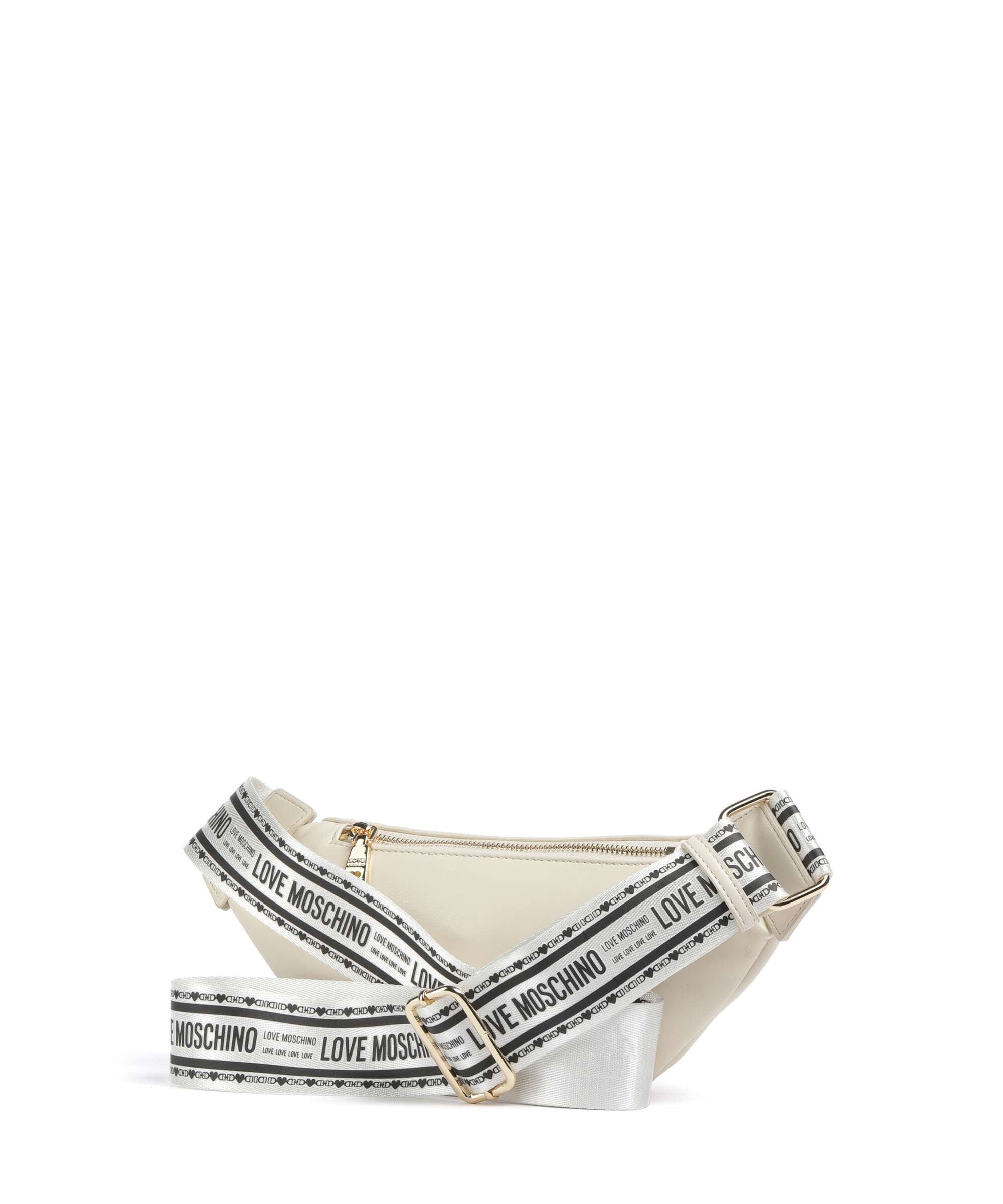 Love Moschino Ember Belt bag avorio