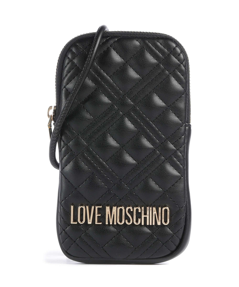 Love Moschino Quilted Phone bag nero