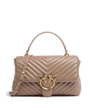 Pinko Love Lady Puff Classic Torbu biscotto zenzero/antique gold