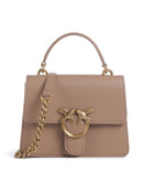 Pinko Love One Mini Torba preko ramena biscotto zenzero/antique gold