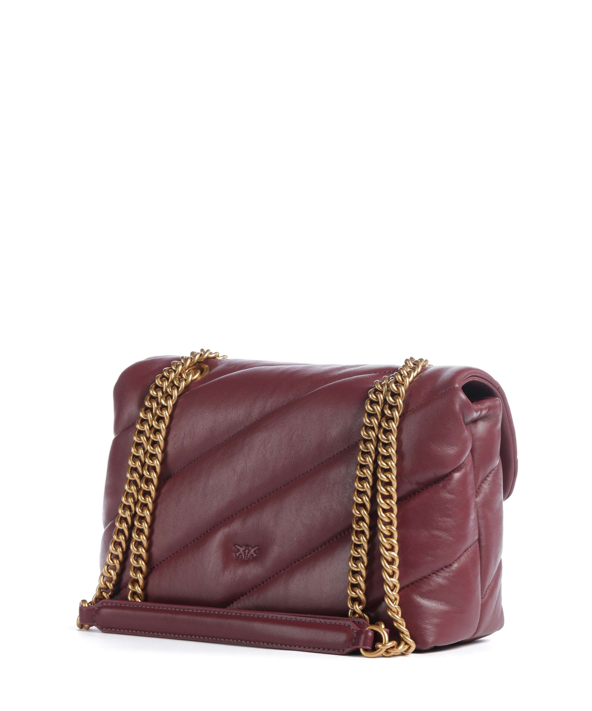 Pinko Love Puff Classic Shoulder bag ribes intenso/antique gold