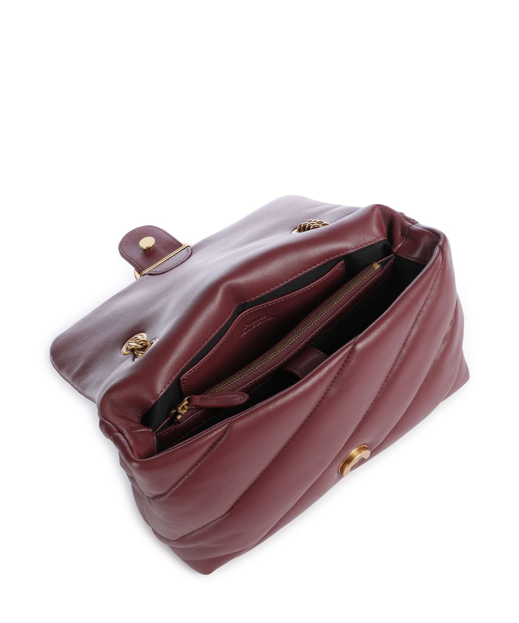 Pinko Love Puff Classic Shoulder bag ribes intenso/antique gold