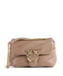 Pinko Love Puff Baby Torba preko ramena biscotto zenzero/antique gold