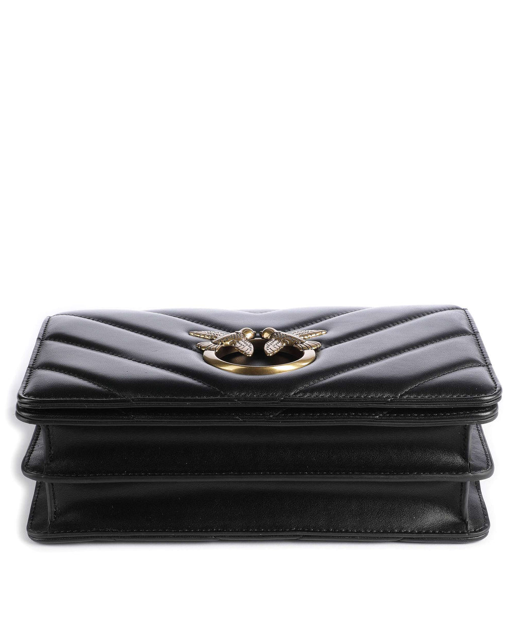Pinko Love Click Classic Crossbody bag nero/antique gold