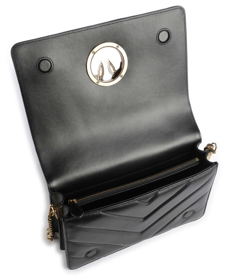 Pinko Love Click Classic Crossbody bag nero/antique gold