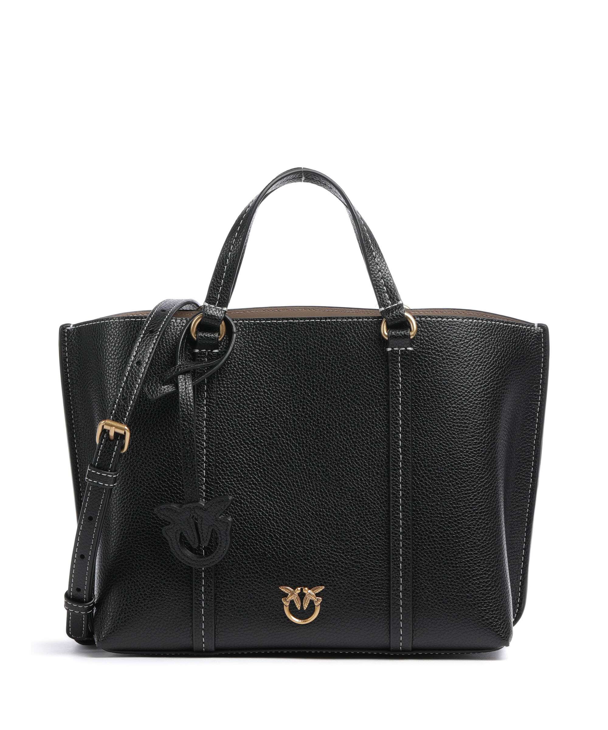 Pinko Carrie Classic Handbag nero/antique gold