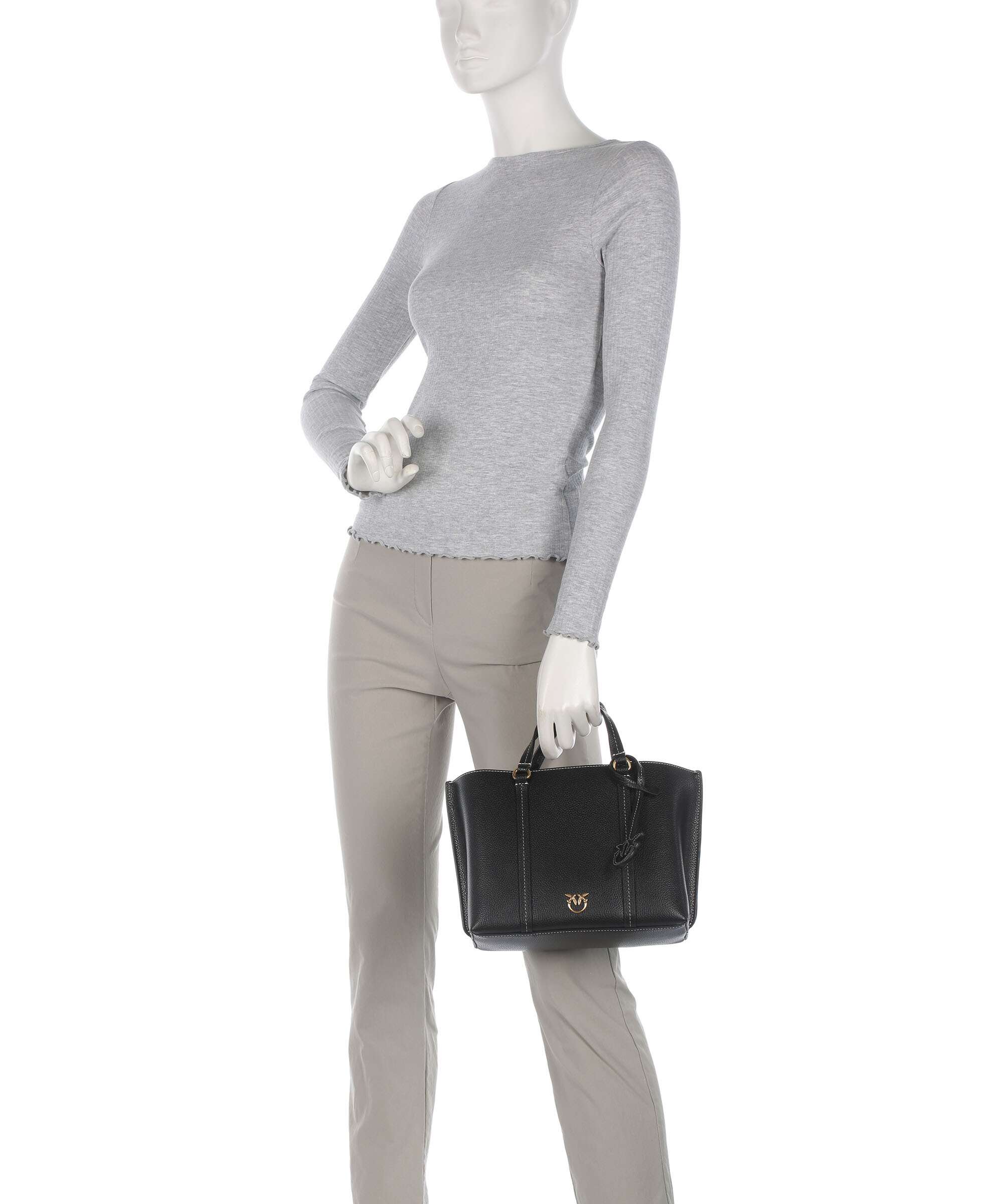 Pinko Carrie Classic Handbag nero/antique gold