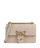Pinko Love One Mini Torba preko ramena beige/grigio fumo/antique gold
