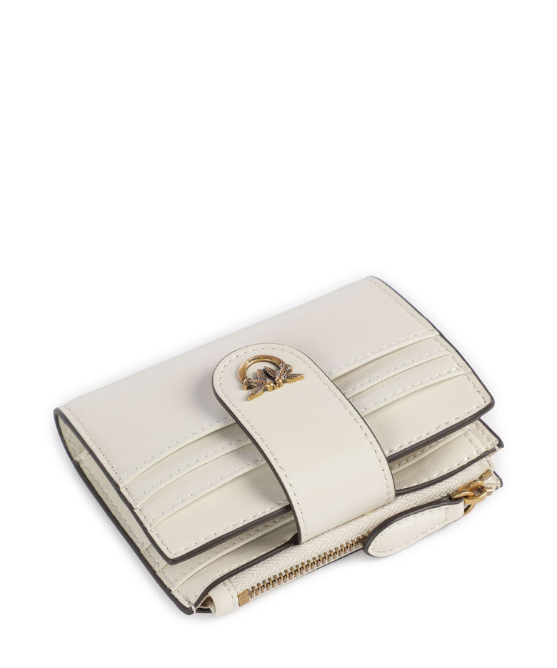 Pinko Wallet bianco seta/antique gold