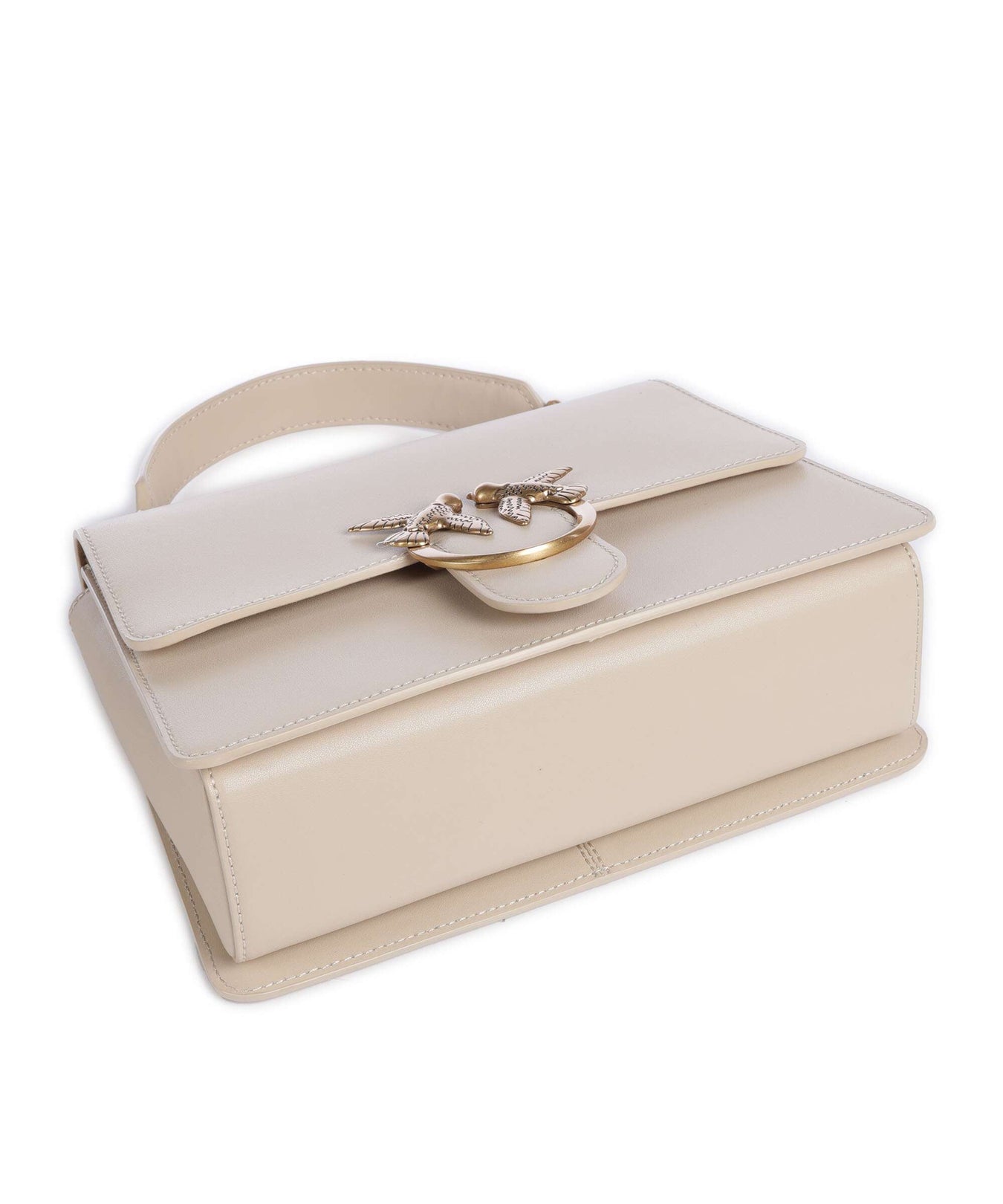 Pinko Love One Classic Handbag beige/grigio fumo/antique gold