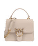 Pinko Love One Mini Torba preko ramena beige/grigio fumo/antique gold