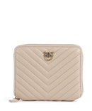 Pinko Taylor Novčarka beige/grigio fumo/antique gold