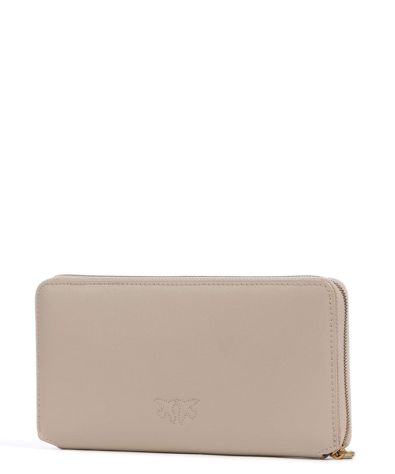 Pinko Ryder Wallet beige/grigio fumo/antique gold