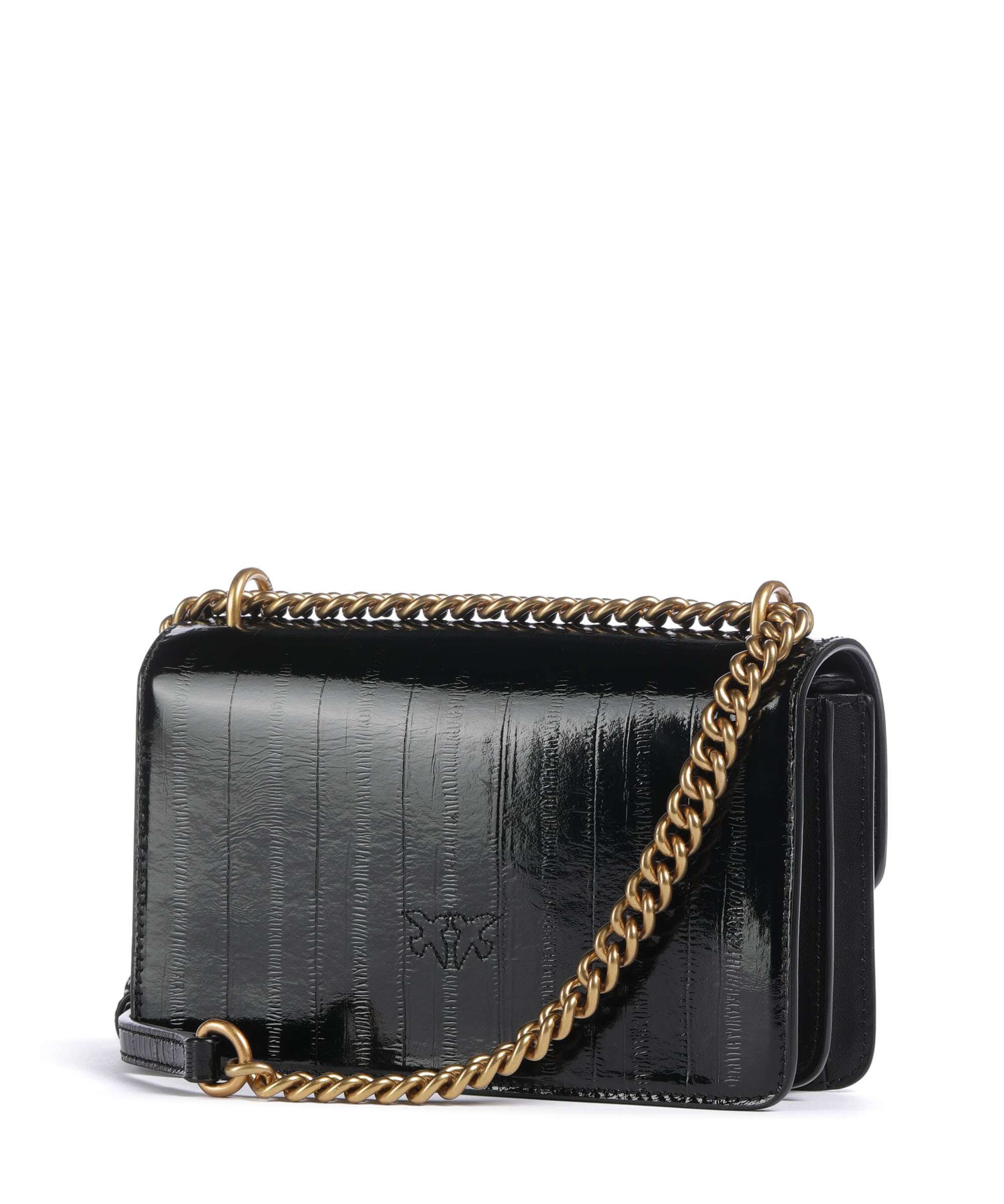 Pinko Love One Mini Shoulder bag nero/antique gold
