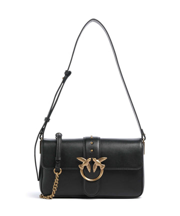 Pinko Love One Classic Slouchy Torba preko ramena nero/antique gold