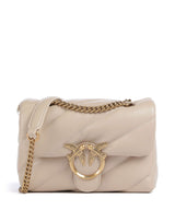 Pinko Love Puff Mini Torba preko ramena beige/grigio fumo/antique gold