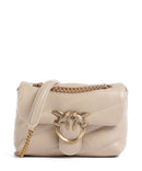 Pinko Love Puff Baby Torba preko ramena beige/grigio fumo/antique gold