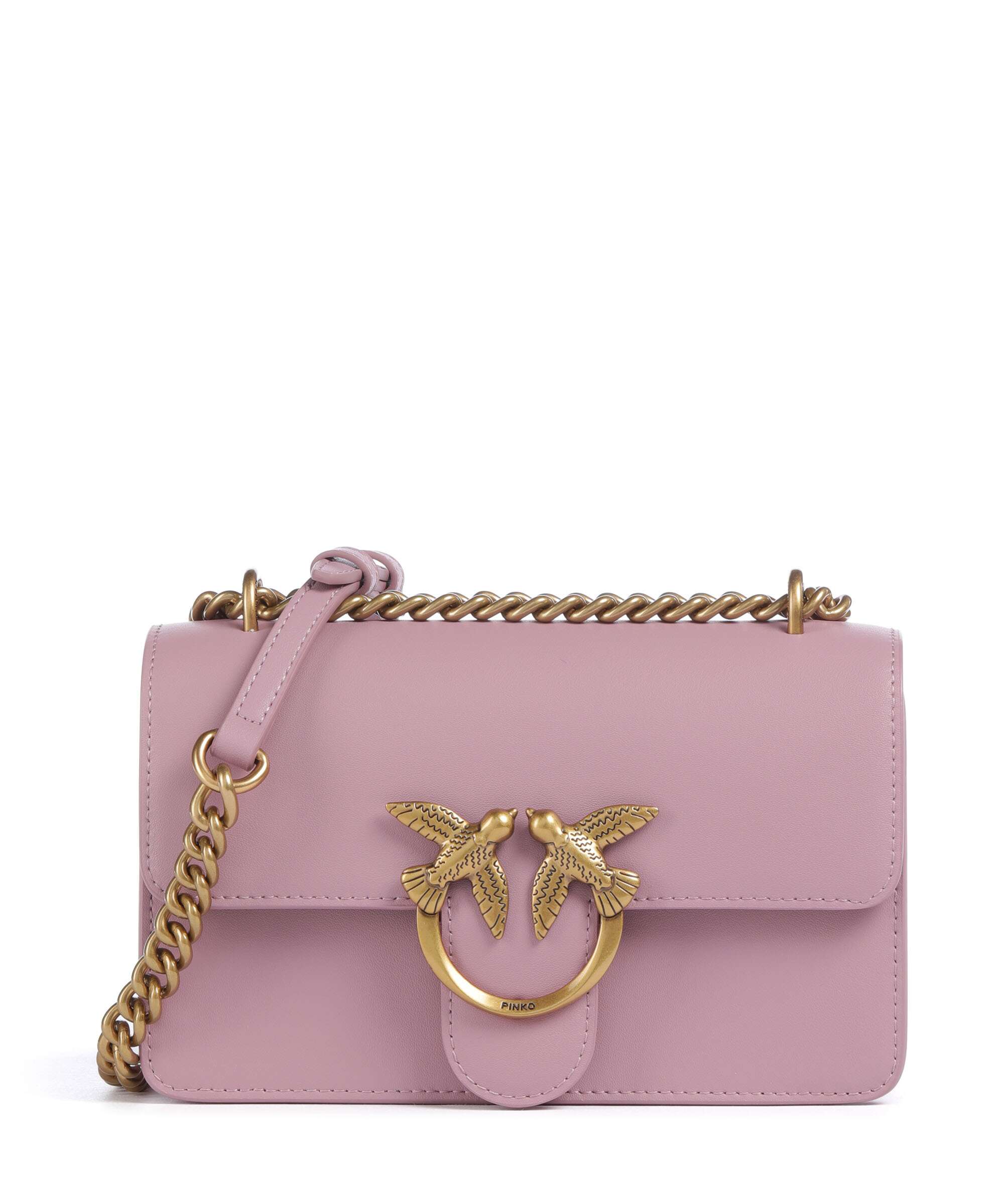 Pinko Love One Mini Shoulder bag viola/antique gold