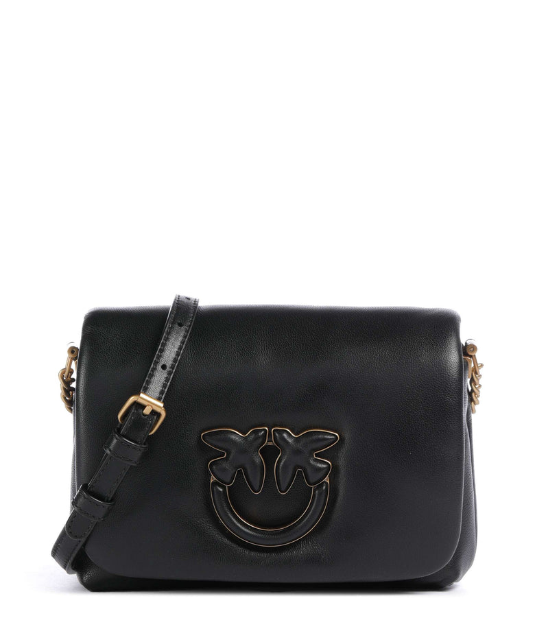 Pinko Love Click Puff Baby Crossbody bag nero/antique gold