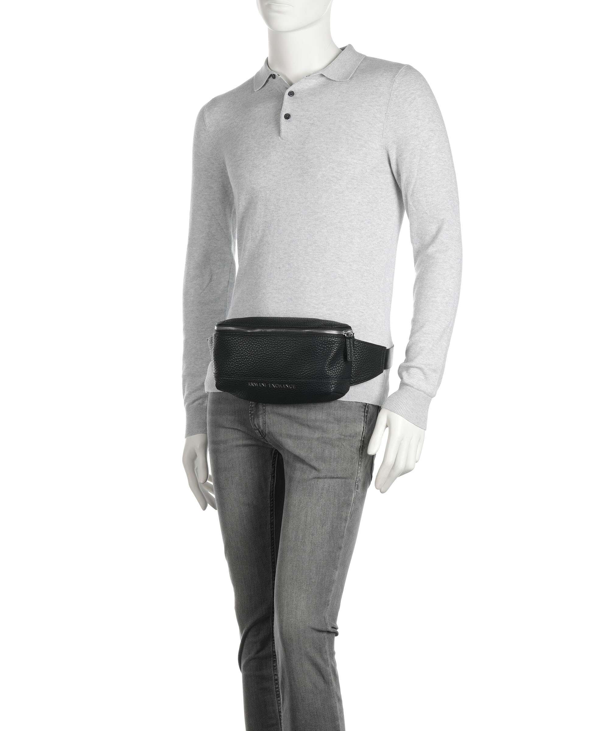 Armani Exchange Capri Fanny pack black