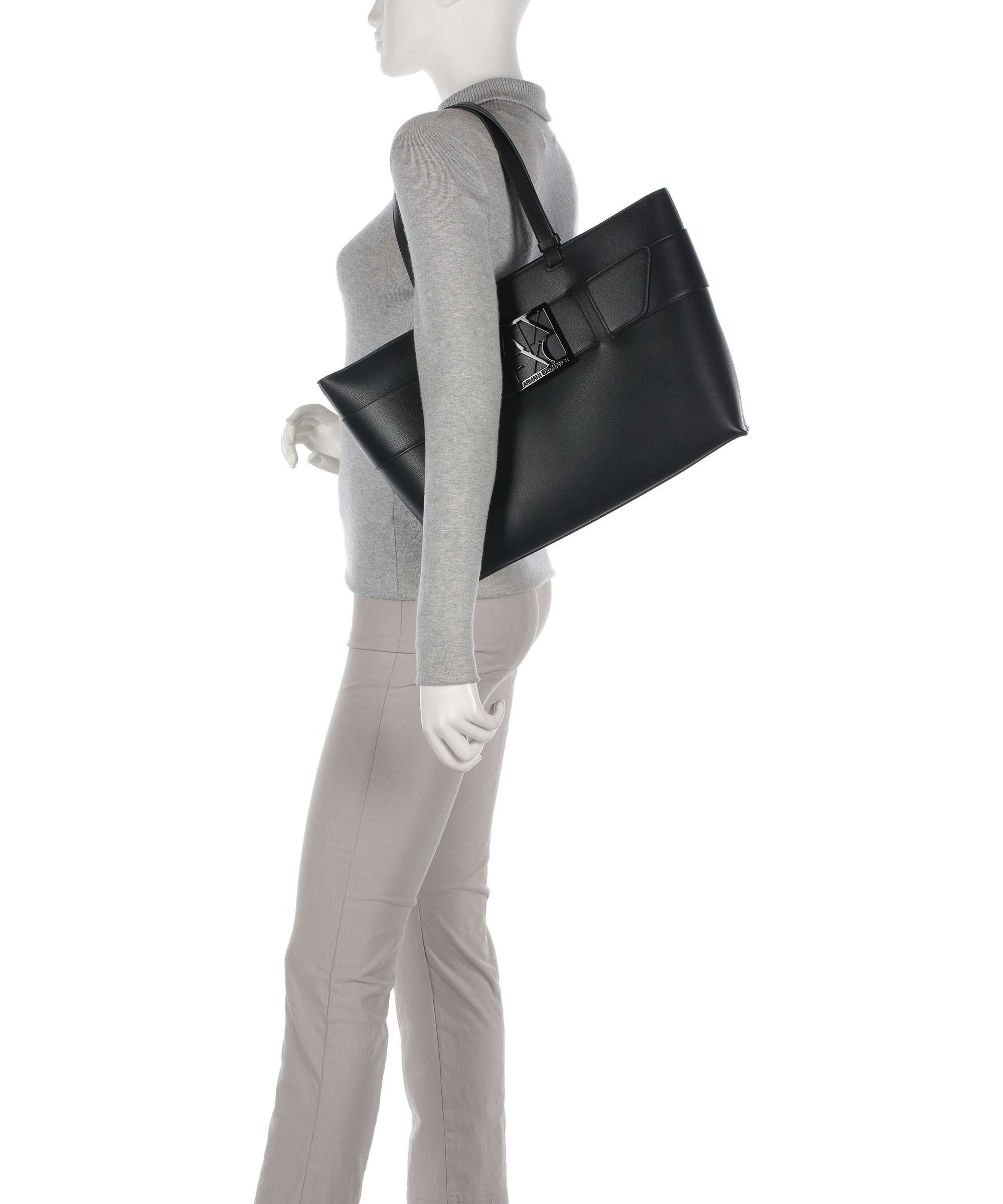Armani Exchange Susy M Tote bag black