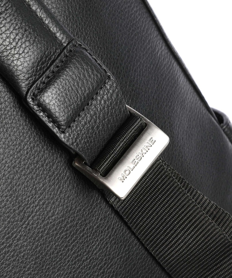 Moleskine Classic Leather Collection Backpack schwarz