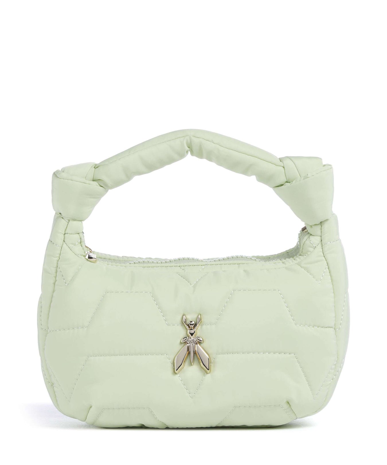 Patrizia Pepe Padded Handbag soft green