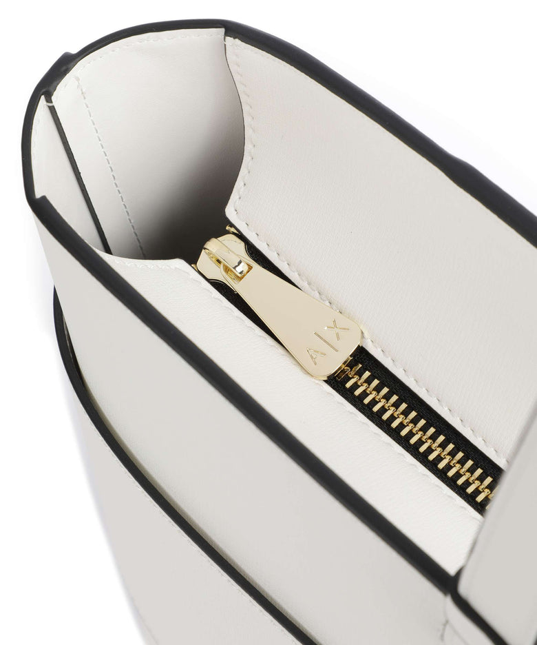 Armani Exchange Susie M Tote bag optical white