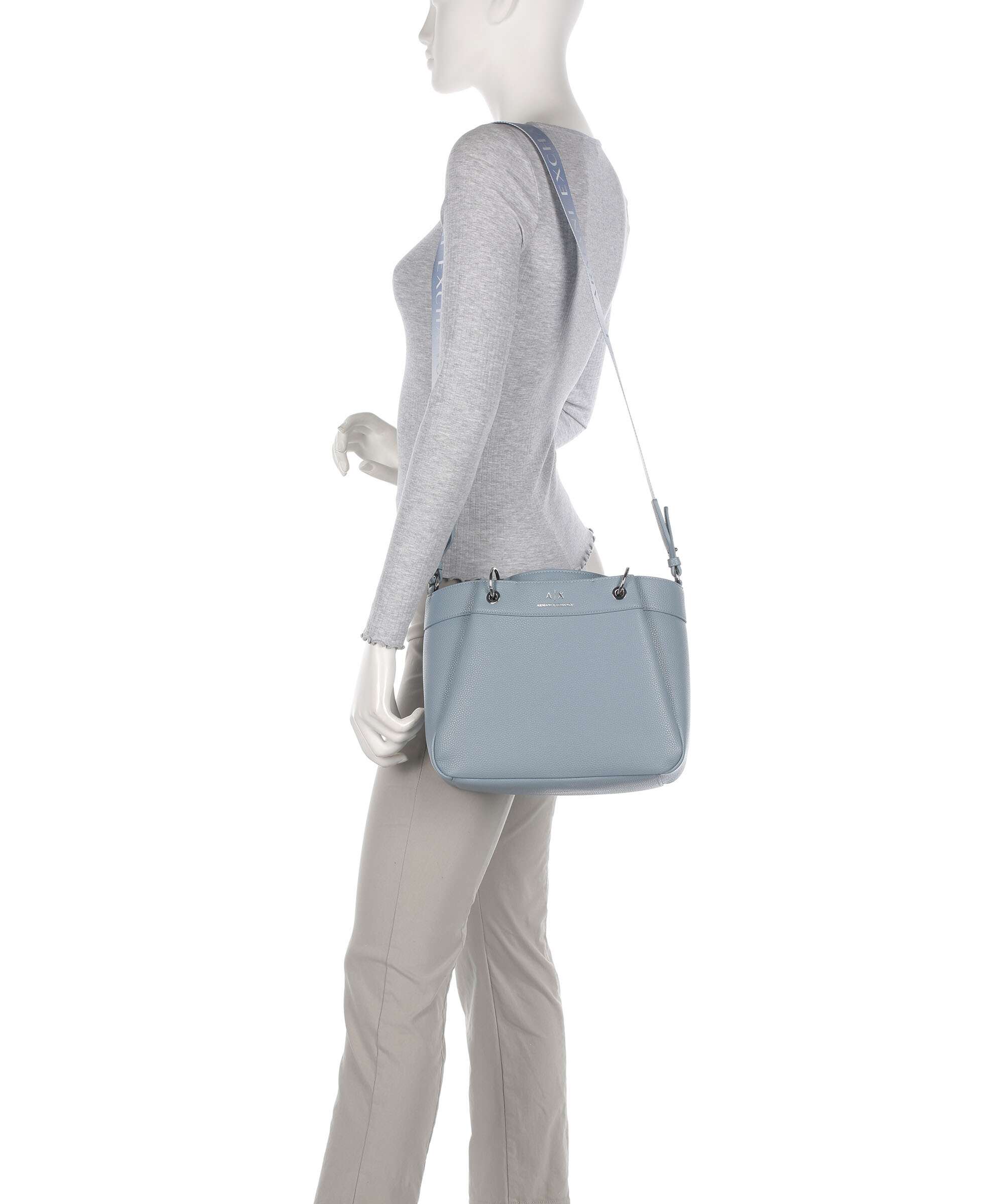 Armani Exchange Wave M Handbag dry gin