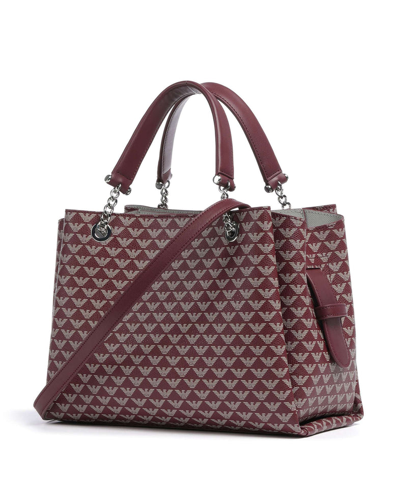 Emporio Armani Annie Handbag vinaccia/ecru/bianco/grape marc/white