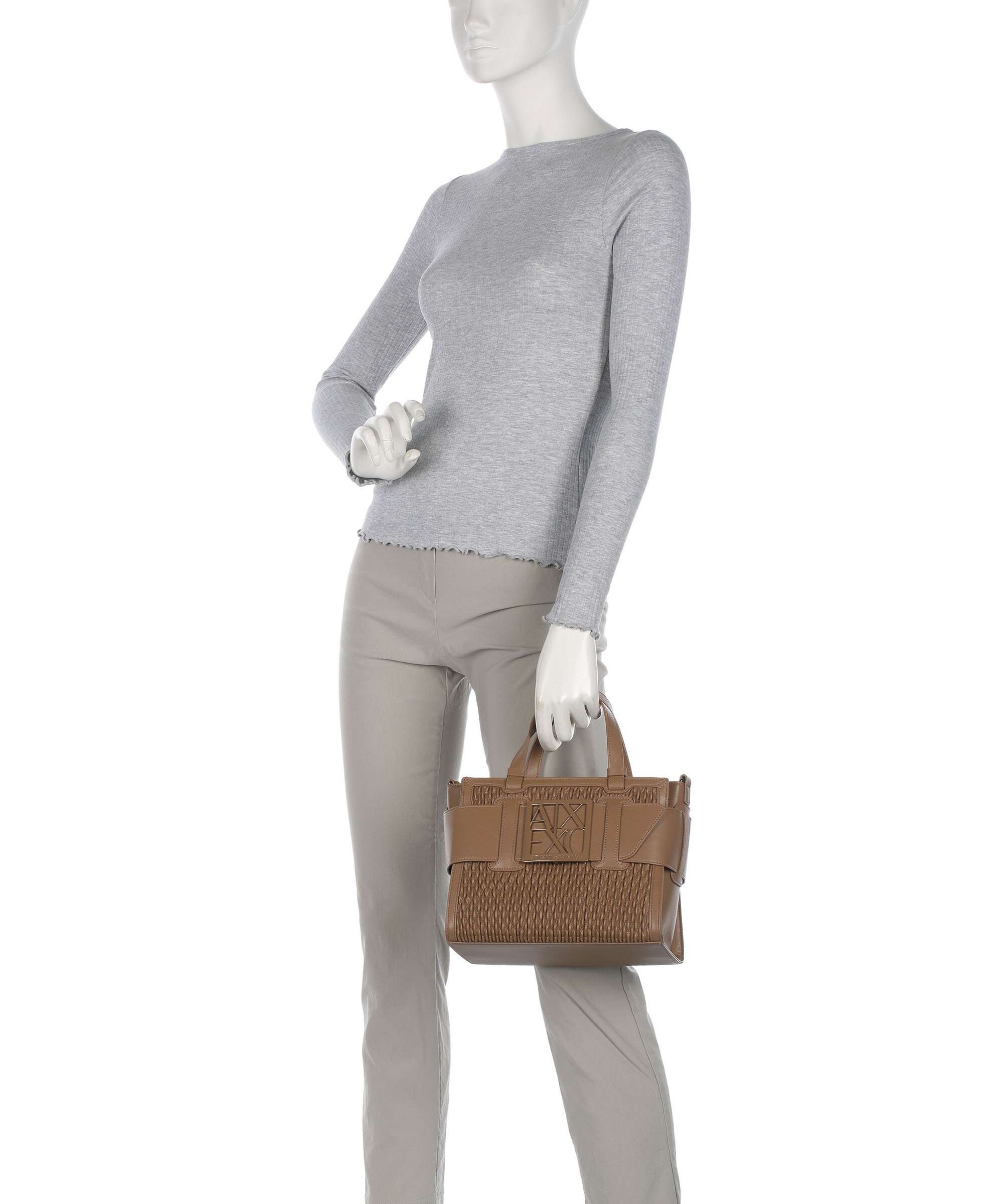 Armani Exchange Susie M Handbag dark pisco