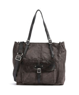 Campomaggi Shopper verde militare/grigio