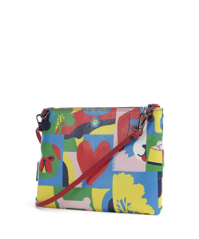 Gabs Pop Print Beyonce Shoulder bag dogs in love