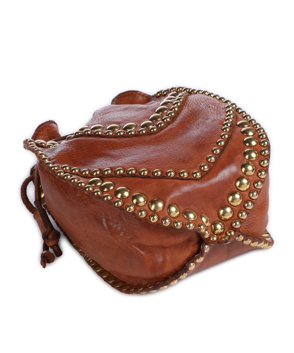 Campomaggi Bucket bag cognac