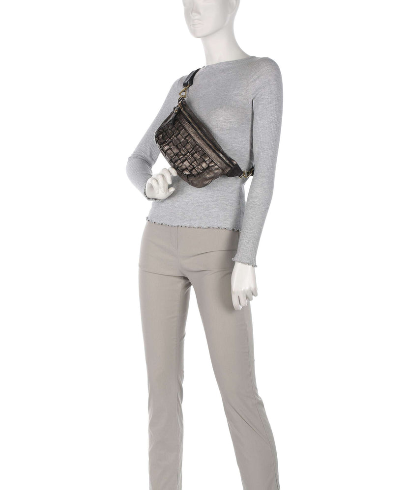 Campomaggi Fanny pack lead grey