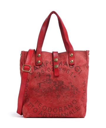 Campomaggi Torbu beige/rosso/moro
