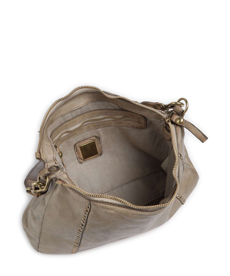 Campomaggi Hobo bag ghiaccio