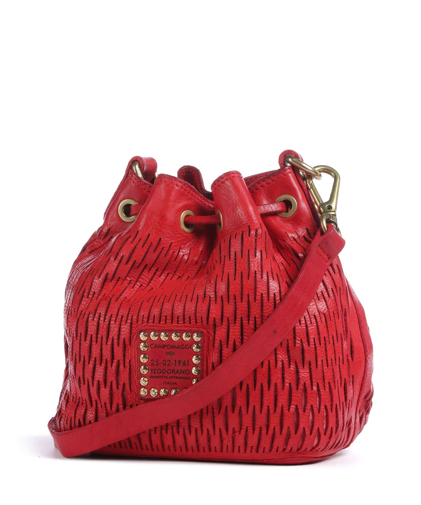 Campomaggi Bucket bag rosso