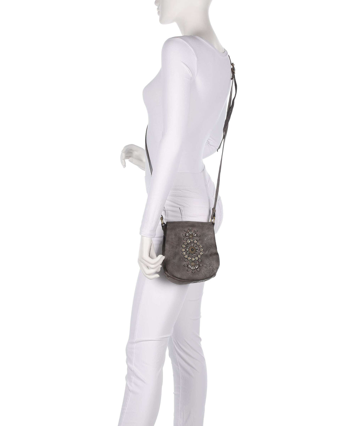 Campomaggi Crossbody bag cemento