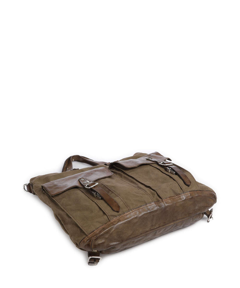 Campomaggi Backpack bag verde militare