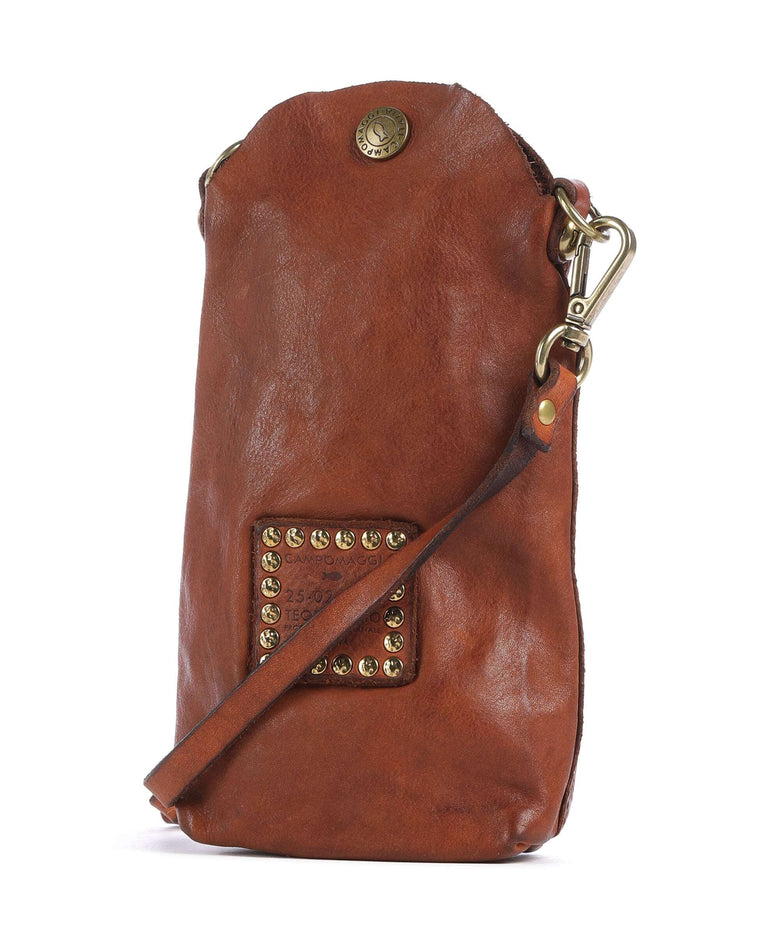 Campomaggi Phone bag cognac
