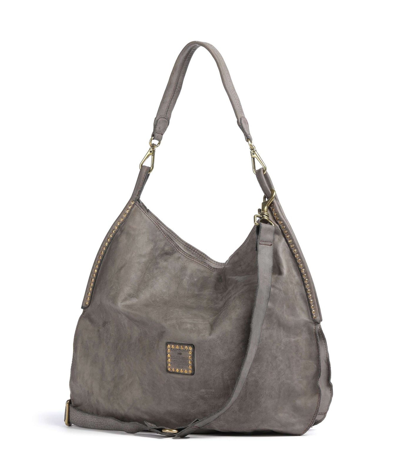 Campomaggi Hobo bag cemento