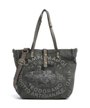 Campomaggi Shopper grigio ghiaccio