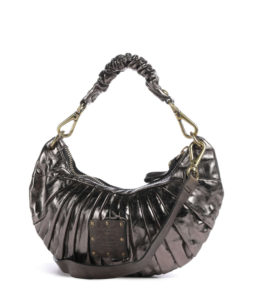 Campomaggi Shoulder bag lead grey