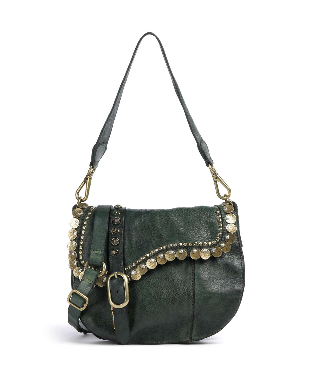 Campomaggi Shoulder bag green bottle